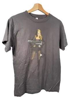 LETNIK 2010 Carrie Underwood Igrajo Na Turneji Majica Srednje Velikosti M Mens Sivo dolgimi rokavi