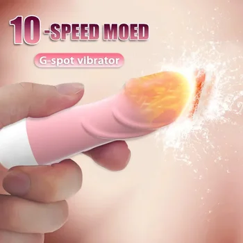 Roza Visoko Frekvenčni Vibrator Za G Spot Vibracije Vagine, Klitoris Stimulator Dildo, Vibrator Za Odrasle Sex Igrače Za Ženske Masturbacija