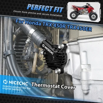 Za Honda TRX 450R Termostat Kritje Za Honda TRX450R 2004-2014 TRX450ER 2006-2014 Aluminija OEM19321-HP1-670 ATV Dodatki